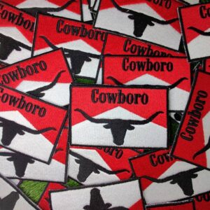 Cowboro Embroidered Moral Patch For Hats!